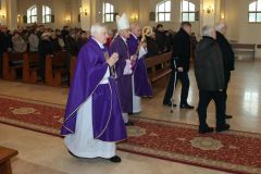 Wprowadzenie relikwii bł. ks. J. Popiełuszki, 17.12.2017